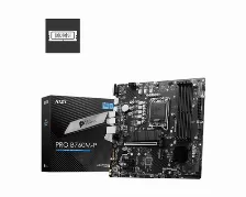 Tarjeta Madre Msi Pro B760m-p Socket Lga 1700, Lga 1700, 4 Ddr5-sdram, Sata Iii 4, Micro Atx, 1x Hdmi, 1x Displayports, 4x Usb 2.0, 2x Usb 3.2 Gen 1